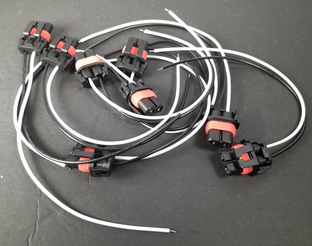 8 Repair Harness Female 9006 HB4 Plugs Wire For Headlight Fog Light Replacement